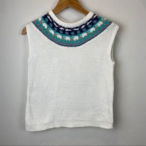 Woolrich Vintage Sleeveless Sweater